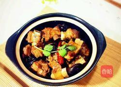 香菇焖排骨的做法图解7