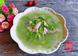 丝瓜肉片汤的做法图解7