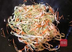 黑芝麻包菜丝的做法图解4