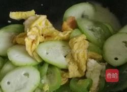 丝瓜鸡蛋的做法图解5