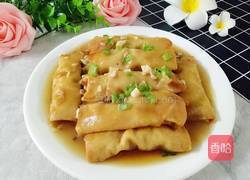 千张包肉的做法图解1