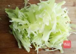 凉拌莴笋的做法图解4