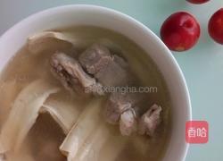 排骨腐竹汤的做法图解4