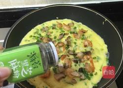 中式~海苔香菇虾仁披萨的做法图解12