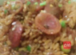 香肠玉米粒豌豆闷饭的做法图解8