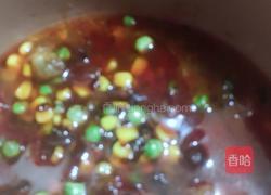 香肠玉米粒豌豆闷饭的做法图解5
