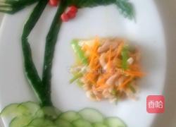 韭菜苔肉丝的做法图解1