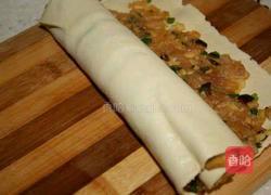 卤水千张肉末卷的做法图解2