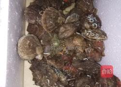 老屋私房菜 油泼蒜香扇贝的做法图解1