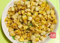 香葱鸡蛋炒馍花的做法图解9