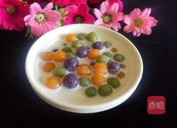 牛奶三色芋圆的做法图解15
