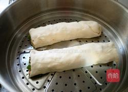 杏鲍菇酱葱花五香卷的做法图解13