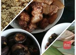 五香肉粽的做法图解2