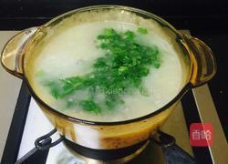 香菇芹菜虾仁小米粥的做法图解6