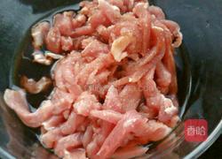 疙瘩丝炒肉丝的做法图解5