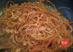 疙瘩丝炒肉丝的做法图解11