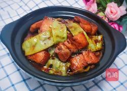 扁豆红烧肉的做法图解9