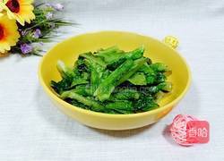 清炒莴笋叶的做法图解5