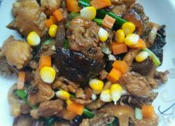 香菇闷鸡肉