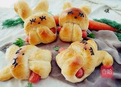 小兔吃萝卜面包的做法图解20