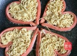 爱心方便面的做法图解7