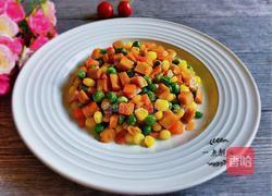 火腿肠蔬菜丁的做法图解7