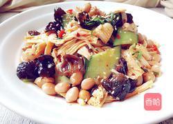 凉拌黄瓜腐竹花生米的做法图解15