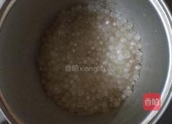 椰香芋圆西米露的做法图解6