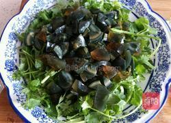 香菜拌皮蛋的做法图解4