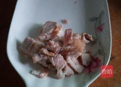 扁豆角炒肉的做法图解2