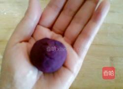 水晶紫薯豆沙包的做法图解13
