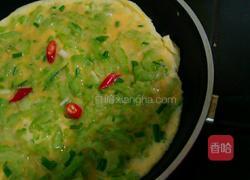 苦瓜煎鸡蛋的做法图解6