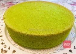 菠菜汁戚风蛋糕(八寸)的做法图解21