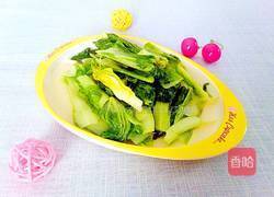 清炒小白菜的做法图解9