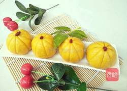 南瓜豆沙包的做法图解10