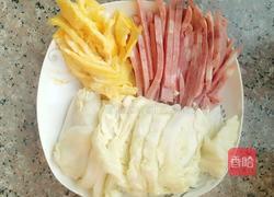 三丝炒乌冬面的做法图解4