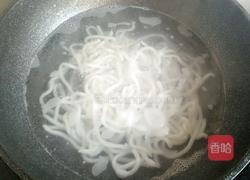 三丝炒乌冬面的做法图解5