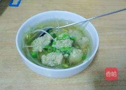肉丸豆芽汤的做法图解3