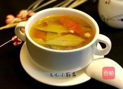 西红柿黄瓜肉片汤的做法图解5