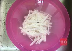 山药炒肉丝的做法图解3