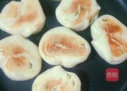 香煎小花卷的做法图解4