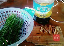 韭菜炒茶干的做法图解1
