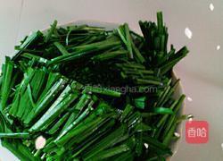 韭菜炒茶干的做法图解4