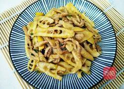 鲜笋肉丝的做法图解13