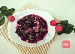 蒜香红苋菜的做法图解10