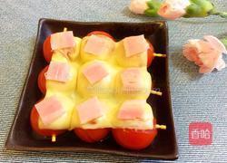 圣女果奶酪培根烤烤的做法图解6