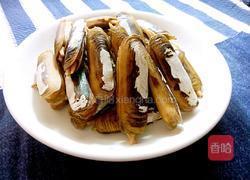 盐巴海蛏的做法图解5