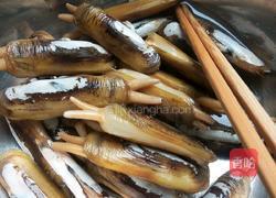 盐巴海蛏的做法图解3