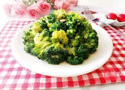 蚝油西兰花的做法图解2
