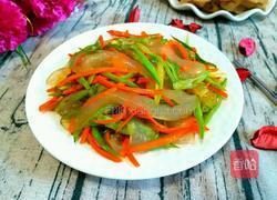 豆角炒拉皮的做法图解9